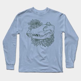 Froggy Skull Long Sleeve T-Shirt